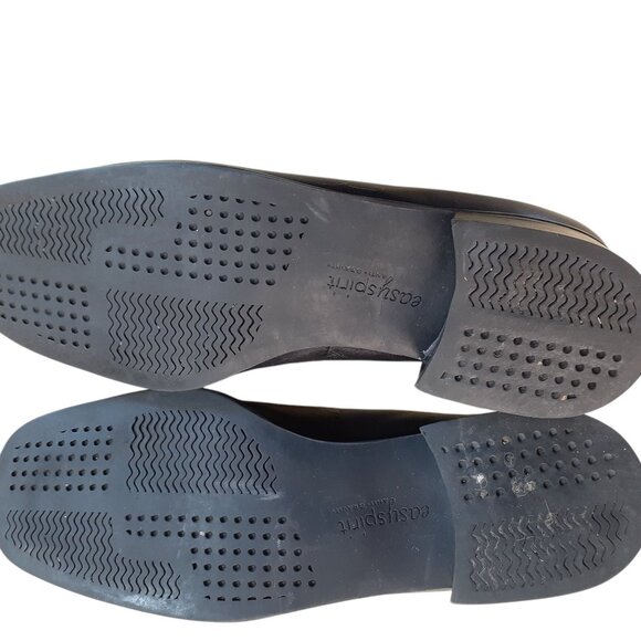 Easy Spirit Womens Flats Black Leather Anti-Gravity Slip On Loafer Size 6.5 - Picture 3 of 4